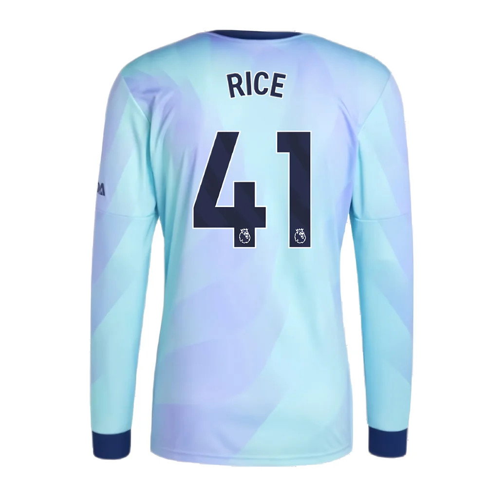 2024-2025 Arsenal Long Sleeve Third Shirt (Rice 41)_2