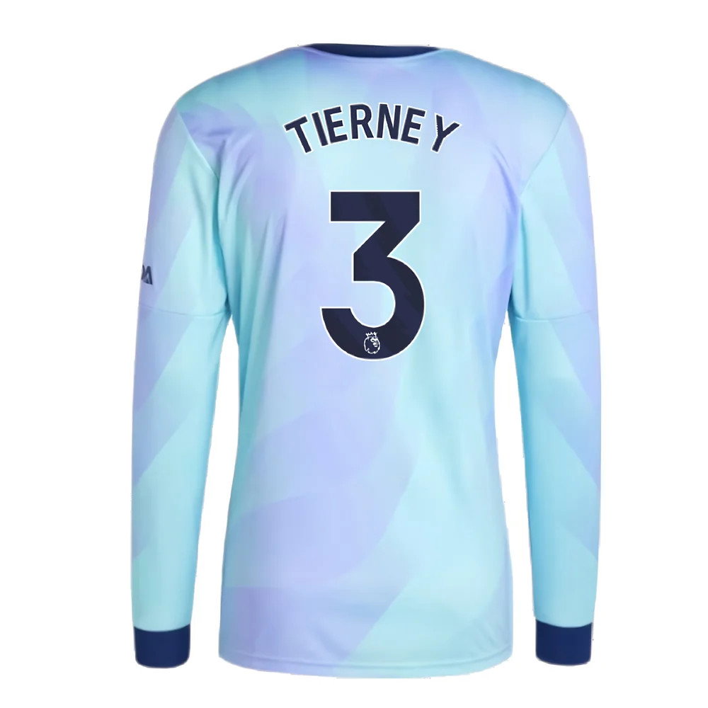 2024-2025 Arsenal Long Sleeve Third Shirt (Tierney 3)_2