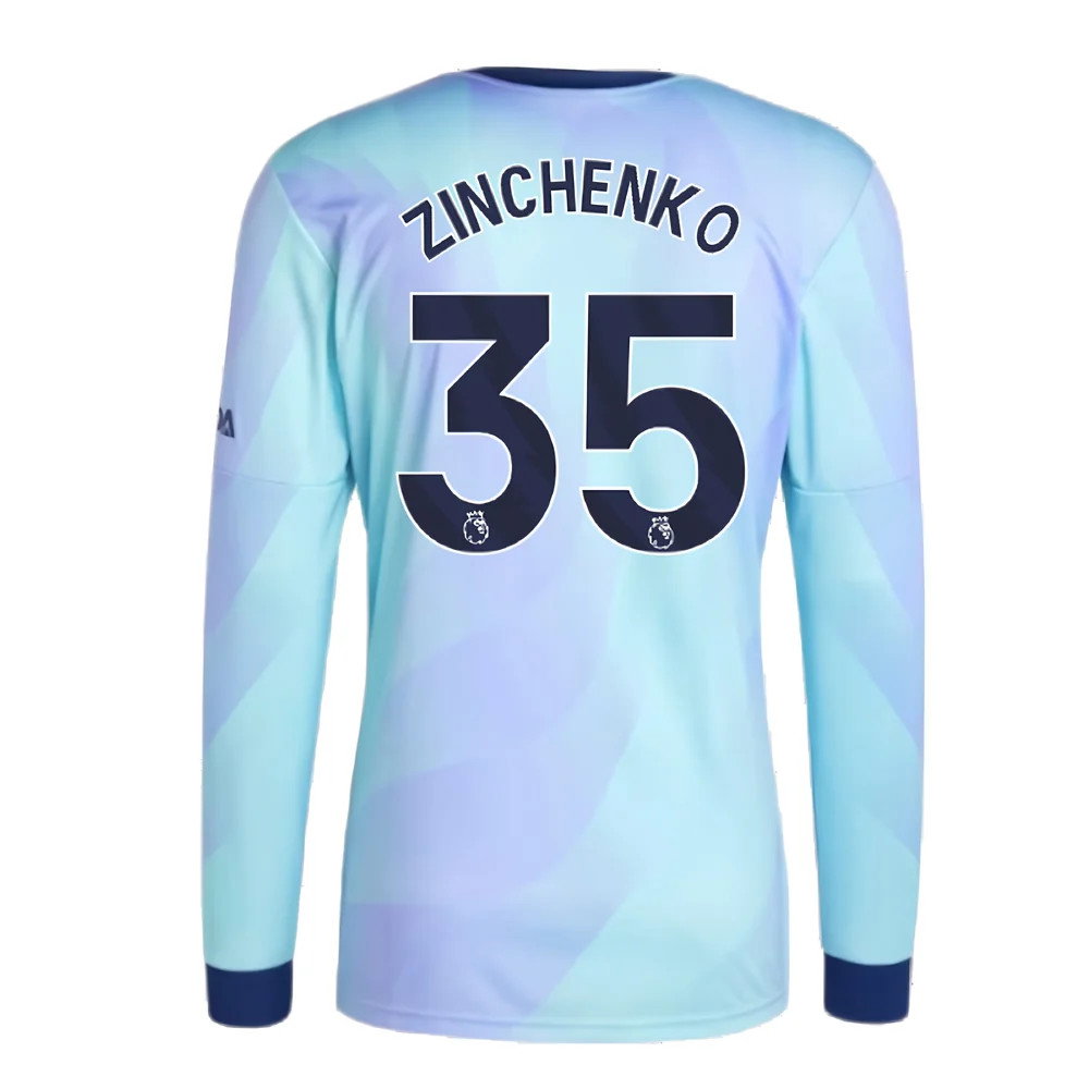 2024-2025 Arsenal Long Sleeve Third Shirt (Zinchenko 35)_2