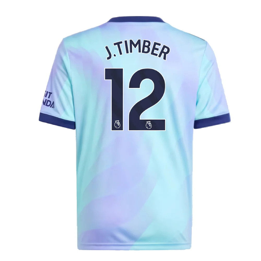 2024-2025 Arsenal Third Shirt (Kids) (J.Timber 12)_2
