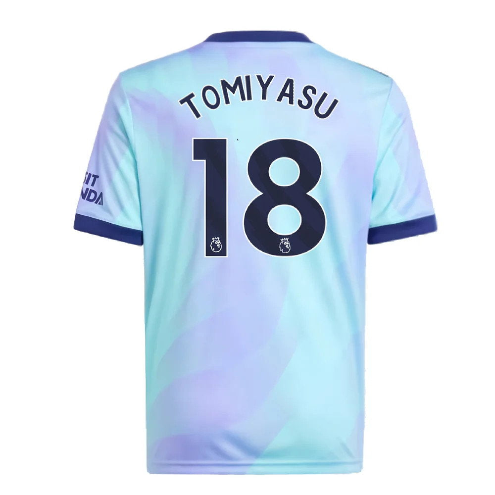 2024-2025 Arsenal Third Shirt (Kids) (Tomiyasu 18)_2