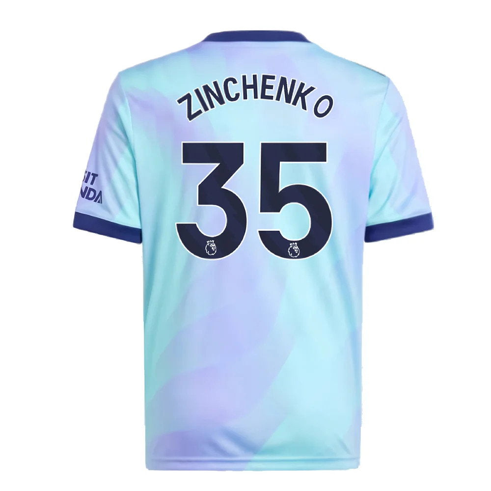 2024-2025 Arsenal Third Shirt (Kids) (Zinchenko 35)_2