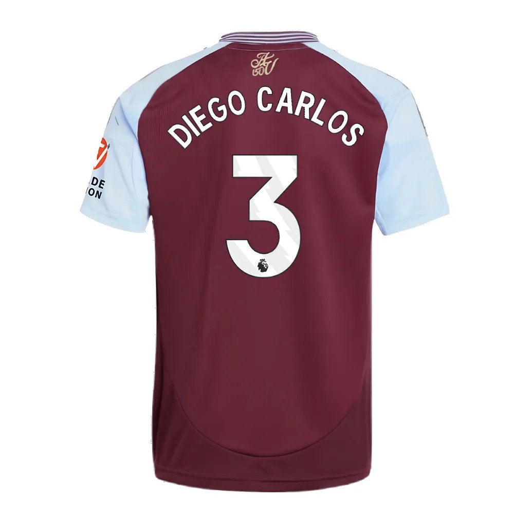 2024-2025 Aston Villa Home Shirt (Diego Carlos 3)_2