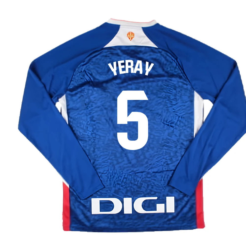 2024-2025 Athletic Bilbao Long Sleeve Away Shirt (Yeray 5)_2