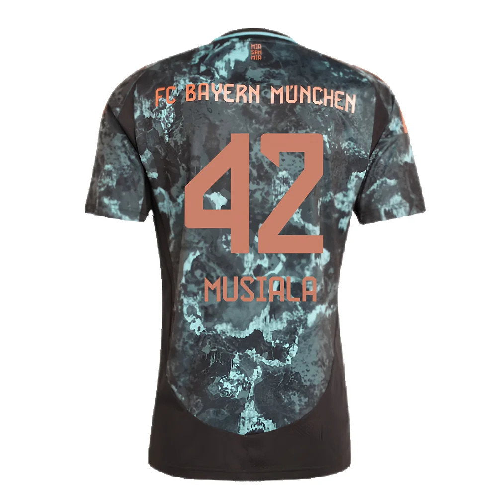 2024-2025 Bayern Munich Away Shirt (Musiala 42)_2