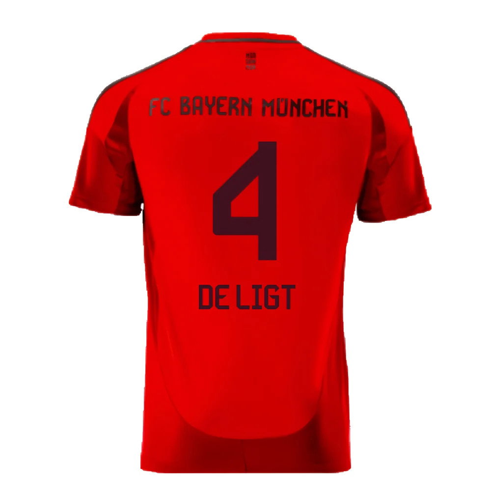 2024-2025 Bayern Munich Home Shirt (Kids) (De Ligt 4)_2