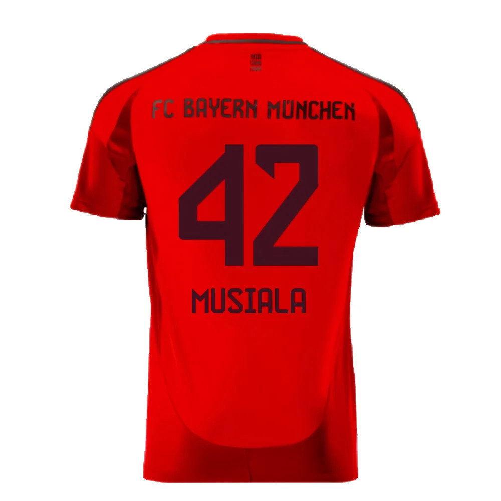 2024-2025 Bayern Munich Home Shirt (Kids) (Musiala 42)_2