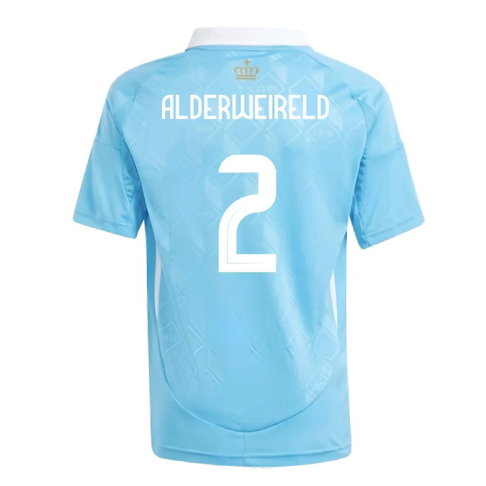 2024-2025 Belgium Away Shirt (Kids) (Alderweireld 2)_2