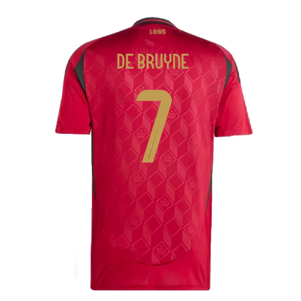 2024-2025 Belgium Home Shirt (De Bruyne 7)_2