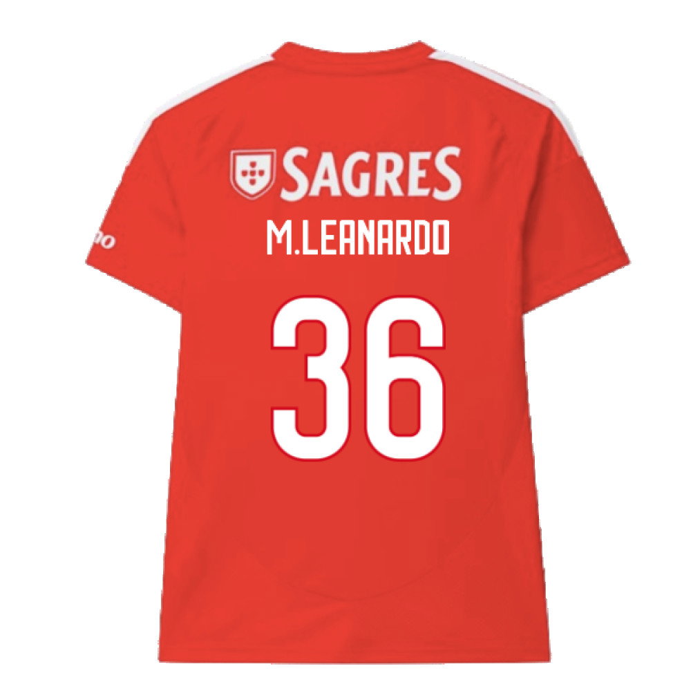 2024-2025 Benfica Home Shirt (M.Leanardo 36)_2