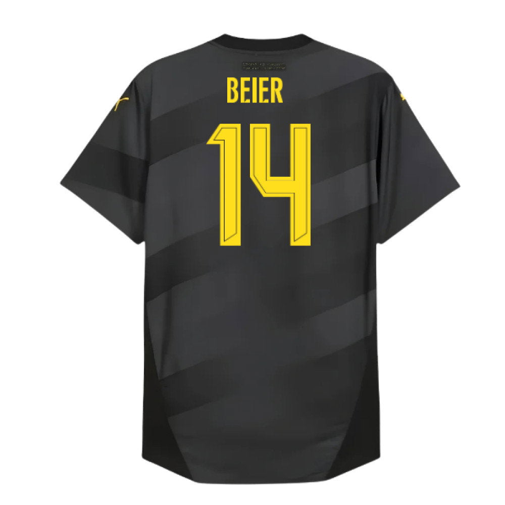 2024-2025 Borussia Dortmund Authentic Away Shirt (Beier 14)_0