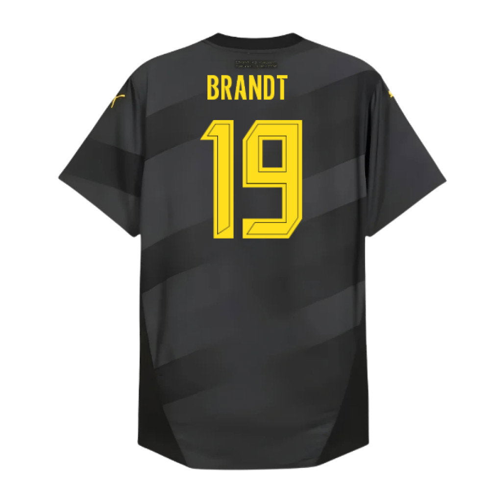 2024-2025 Borussia Dortmund Authentic Away Shirt (Brandt 19)_0
