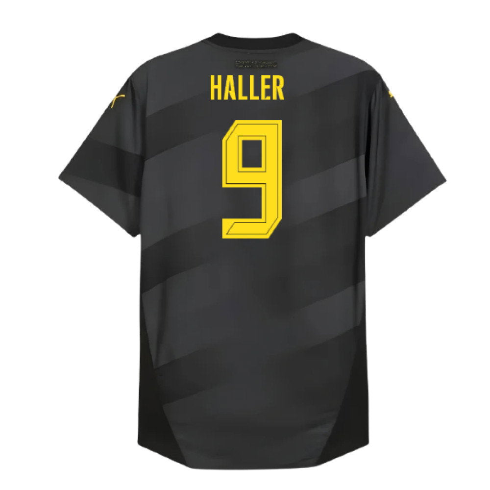 2024-2025 Borussia Dortmund Authentic Away Shirt (Haller 9)_0