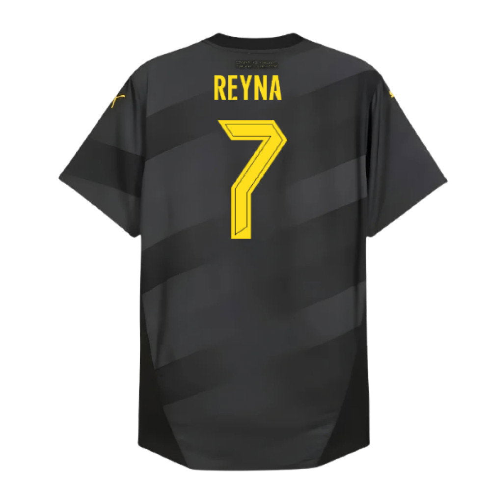 2024-2025 Borussia Dortmund Authentic Away Shirt (Reyna 7)_0