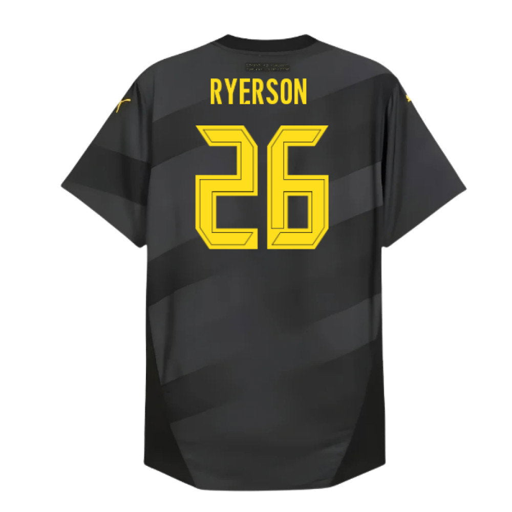 2024-2025 Borussia Dortmund Authentic Away Shirt (Ryerson 26)_0