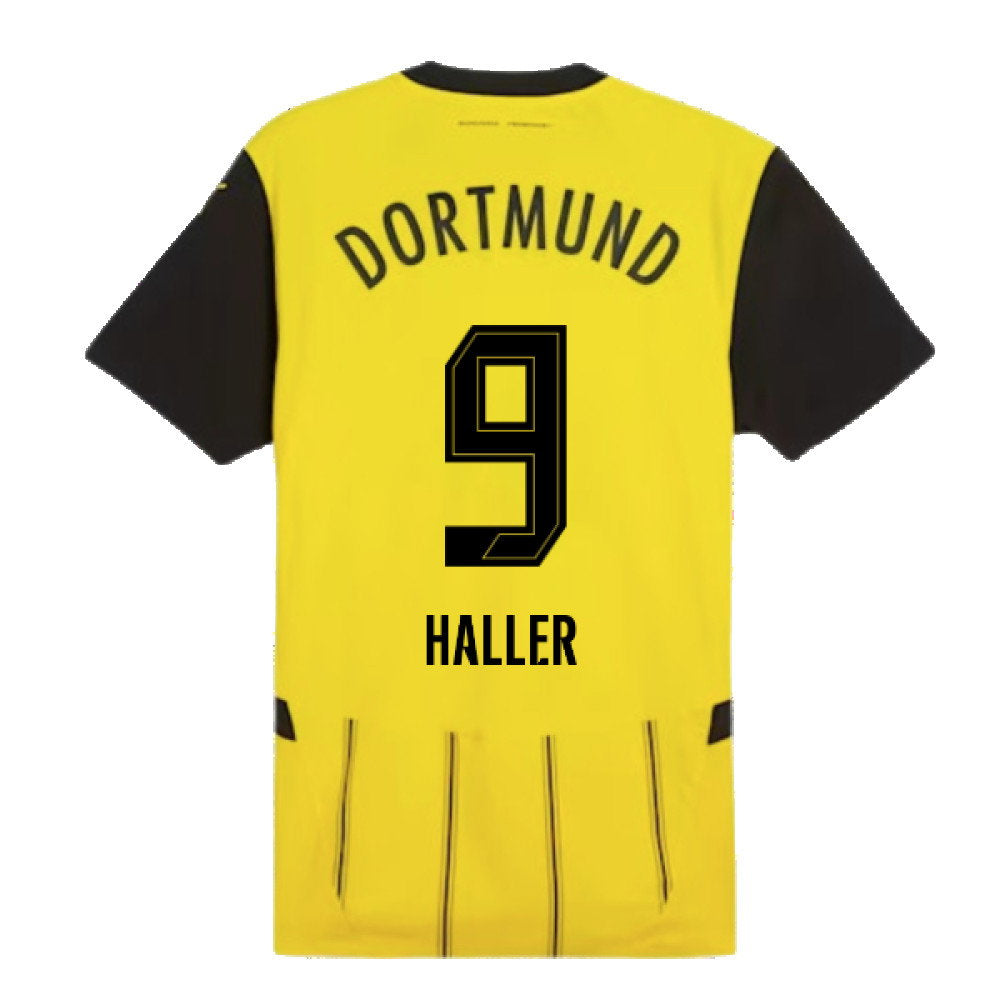 2024-2025 Borussia Dortmund Authentic Home Shirt (Haller 9)_2