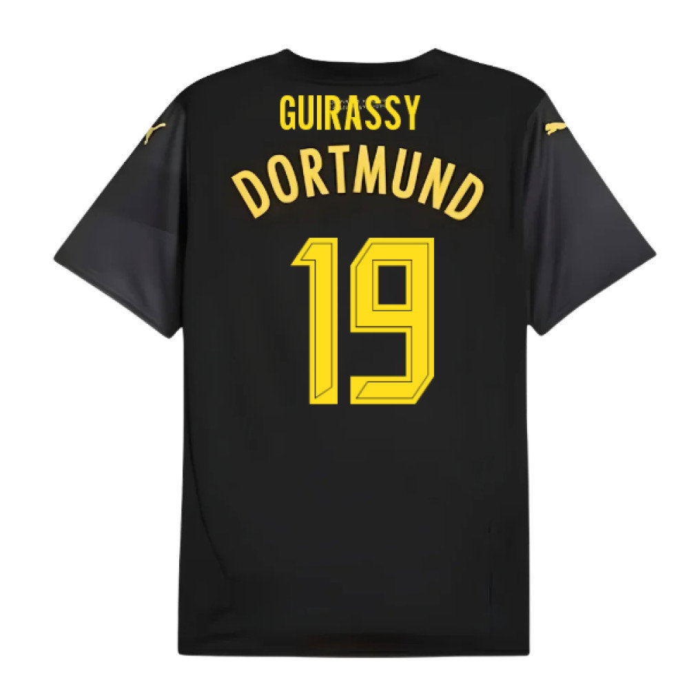 2024-2025 Borussia Dortmund Away Shirt (Guirassy 19)_0