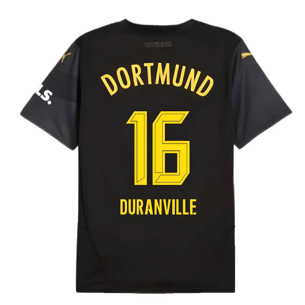 2024-2025 Borussia Dortmund Away Shirt (Kids) (Duranville 16)_2
