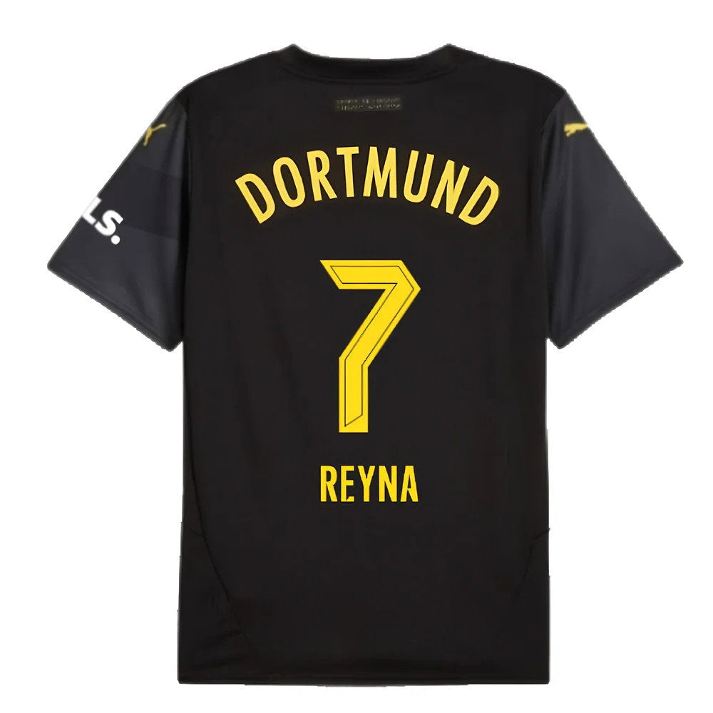 2024-2025 Borussia Dortmund Away Shirt (Kids) (Reyna 7)_2