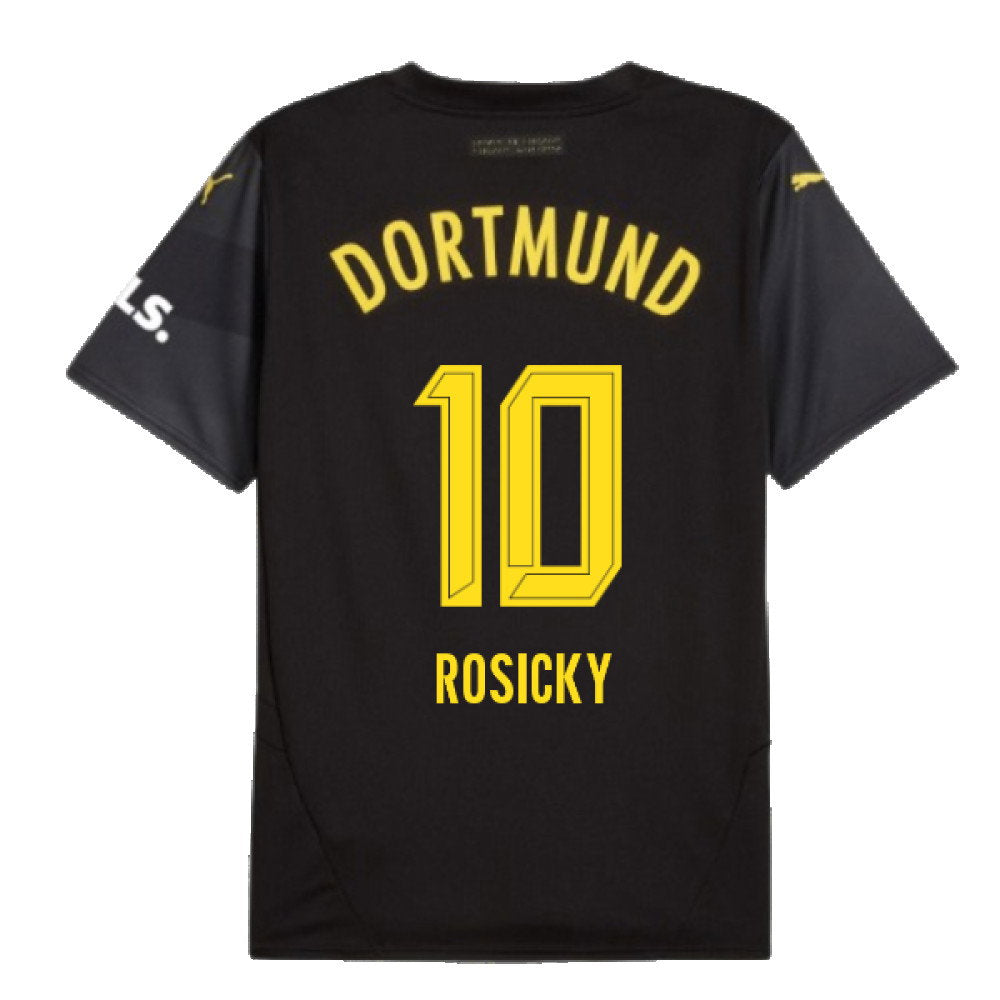2024-2025 Borussia Dortmund Away Shirt (Kids) (Rosicky 10)_2