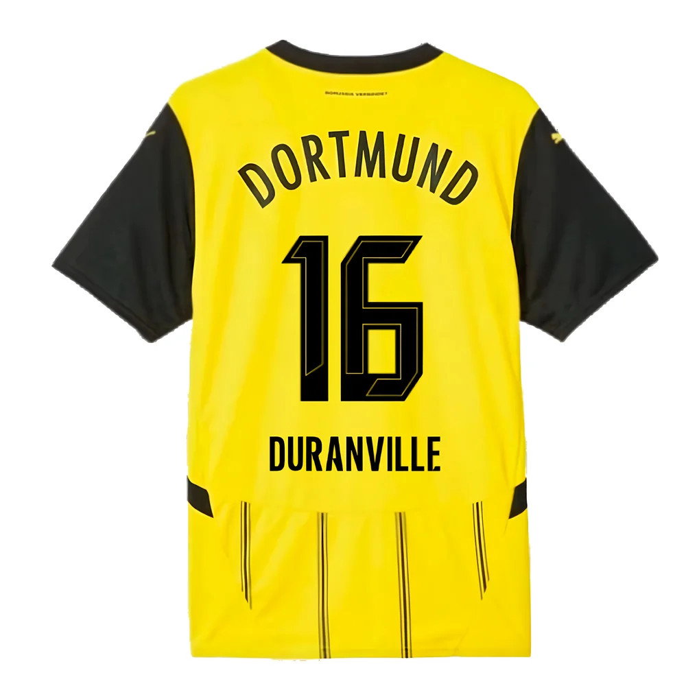 2024-2025 Borussia Dortmund Home Shirt (Duranville 16)_2