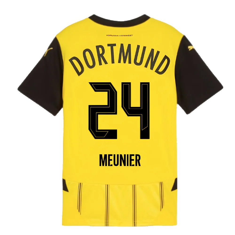 2024-2025 Borussia Dortmund Home Shirt (Kids) (Meunier 24)_2