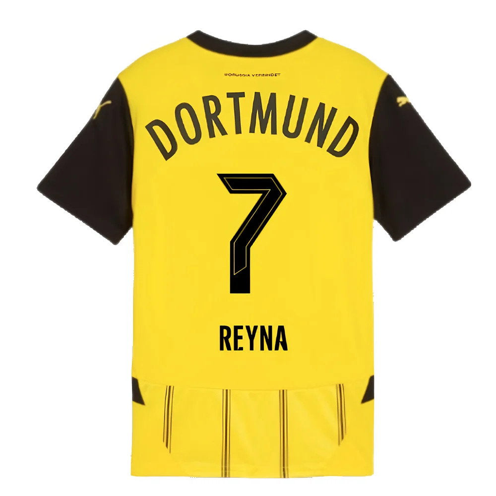 2024-2025 Borussia Dortmund Home Shirt (Kids) (Reyna 7)_2