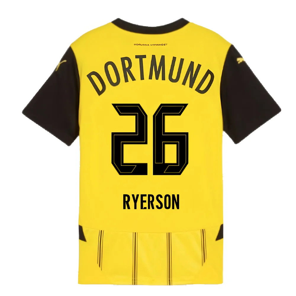 2024-2025 Borussia Dortmund Home Shirt (Kids) (Ryerson 26)_2