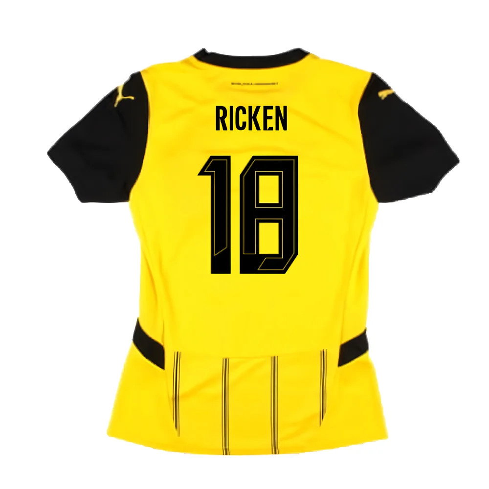 2024-2025 Borussia Dortmund Home Shirt (Ladies) (Ricken 18)_2