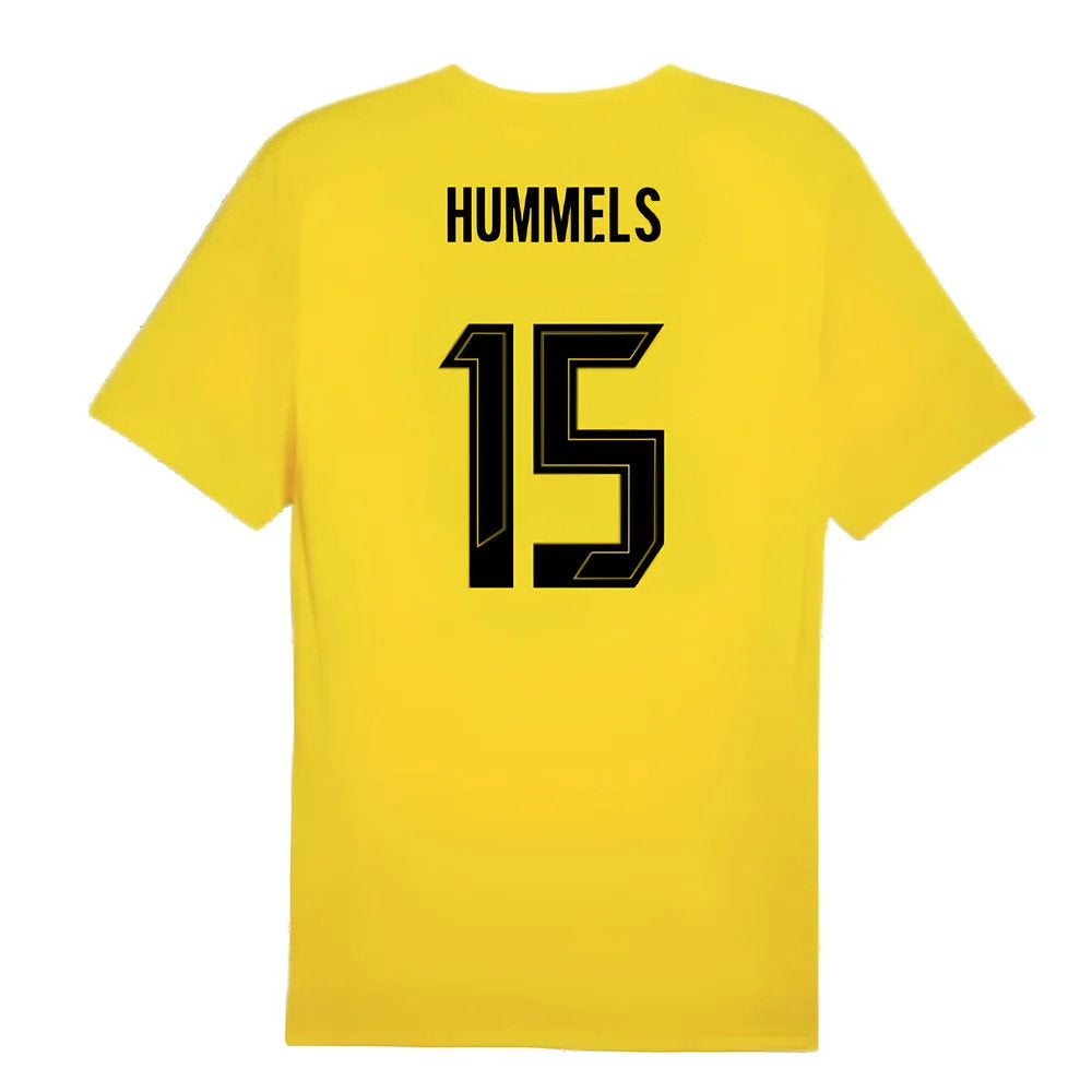 2024-2025 Borussia Dortmund Training Shirt (Yellow) (Hummels 15)_2
