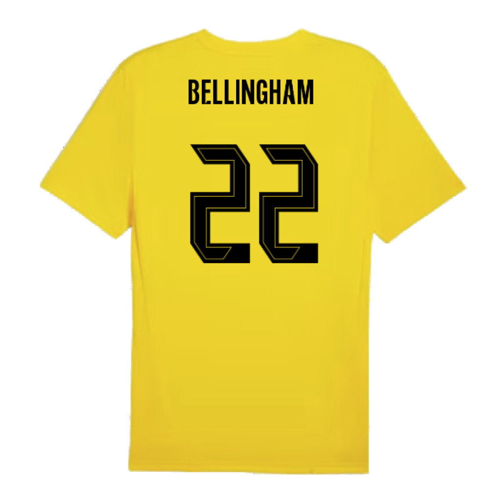 2024-2025 Borussia Dortmund Training Shirt (Yellow) - Kids (Bellingham 22)_2
