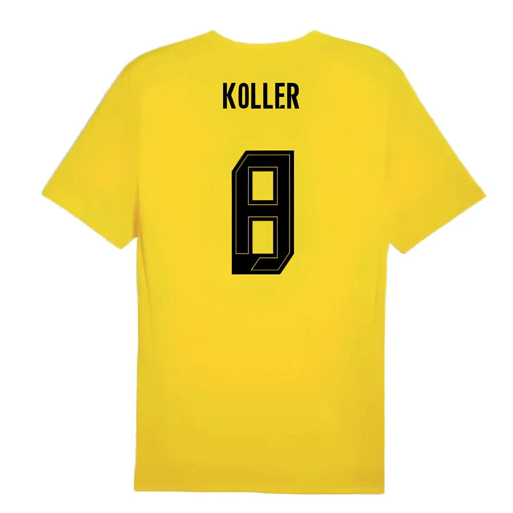 2024-2025 Borussia Dortmund Training Shirt (Yellow) - Kids (Koller 8)_2