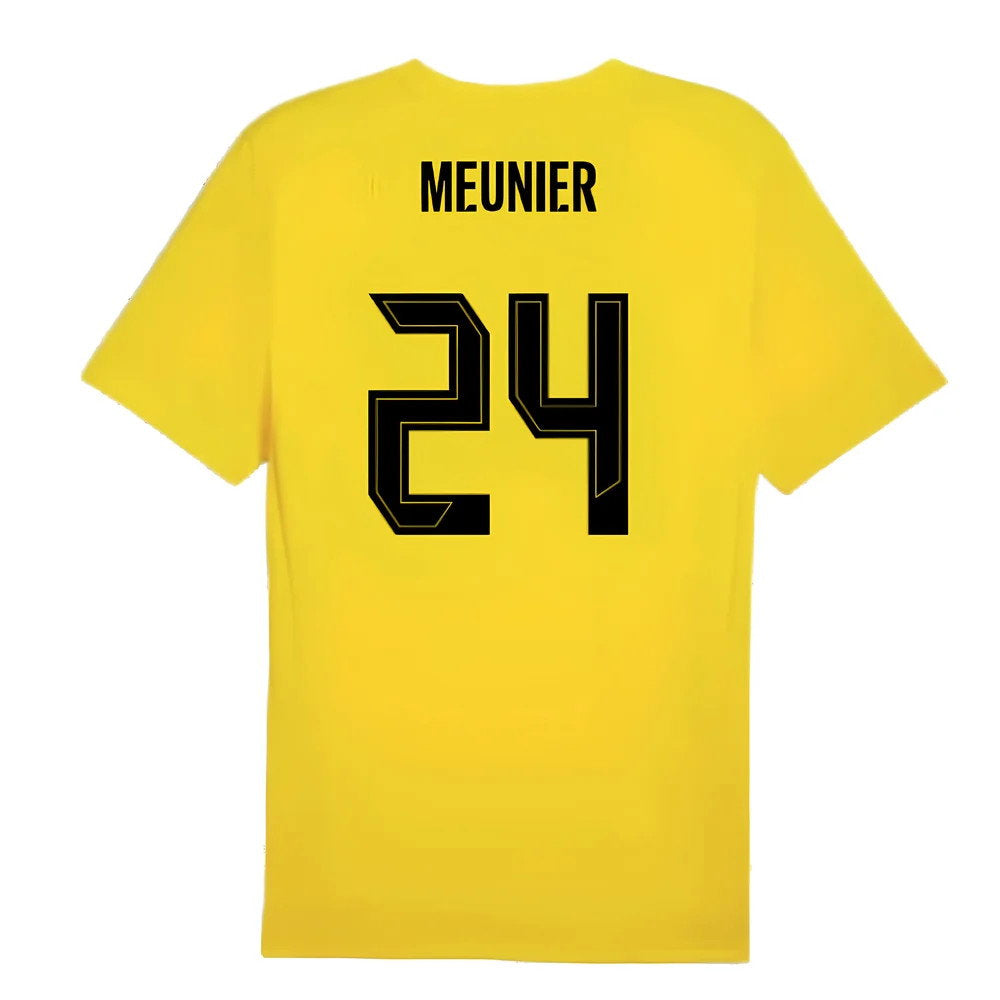 2024-2025 Borussia Dortmund Training Shirt (Yellow) - Kids (Meunier 24)_2