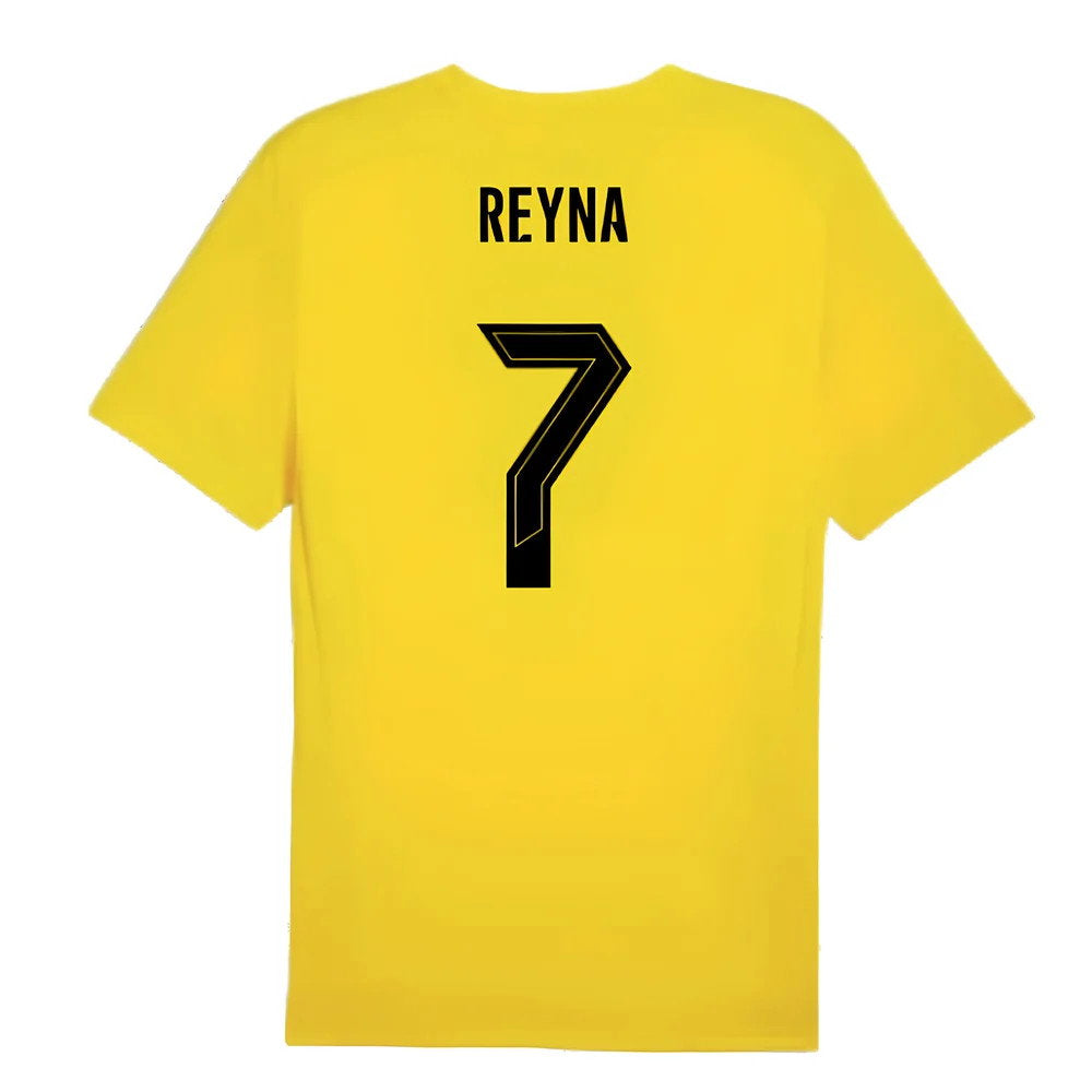2024-2025 Borussia Dortmund Training Shirt (Yellow) (Reyna 7)_2