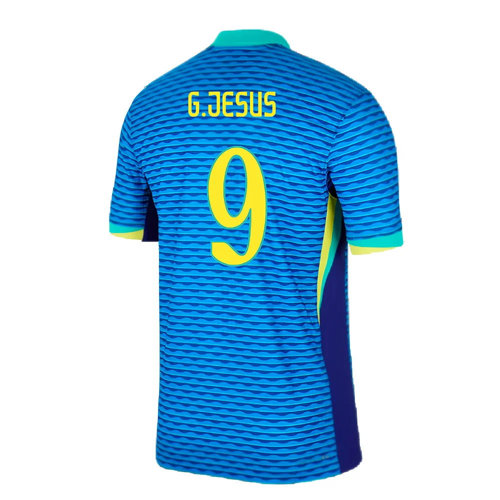 2024-2025 Brazil Away Dri-Fit ADV Match Shirt (G.Jesus 9)_2