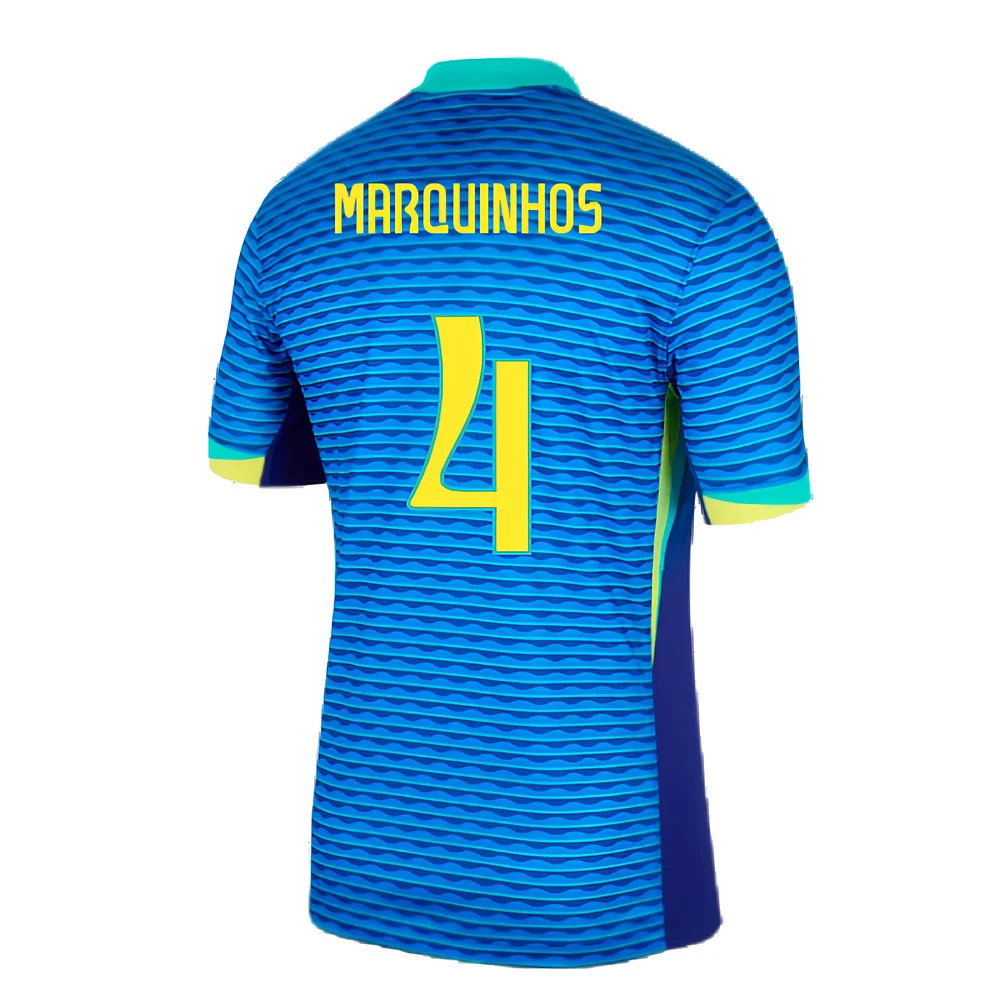 2024-2025 Brazil Away Shirt (Marquinhos 4)_2