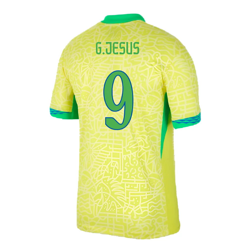 2024-2025 Brazil Home Shirt (G.Jesus 9)_2
