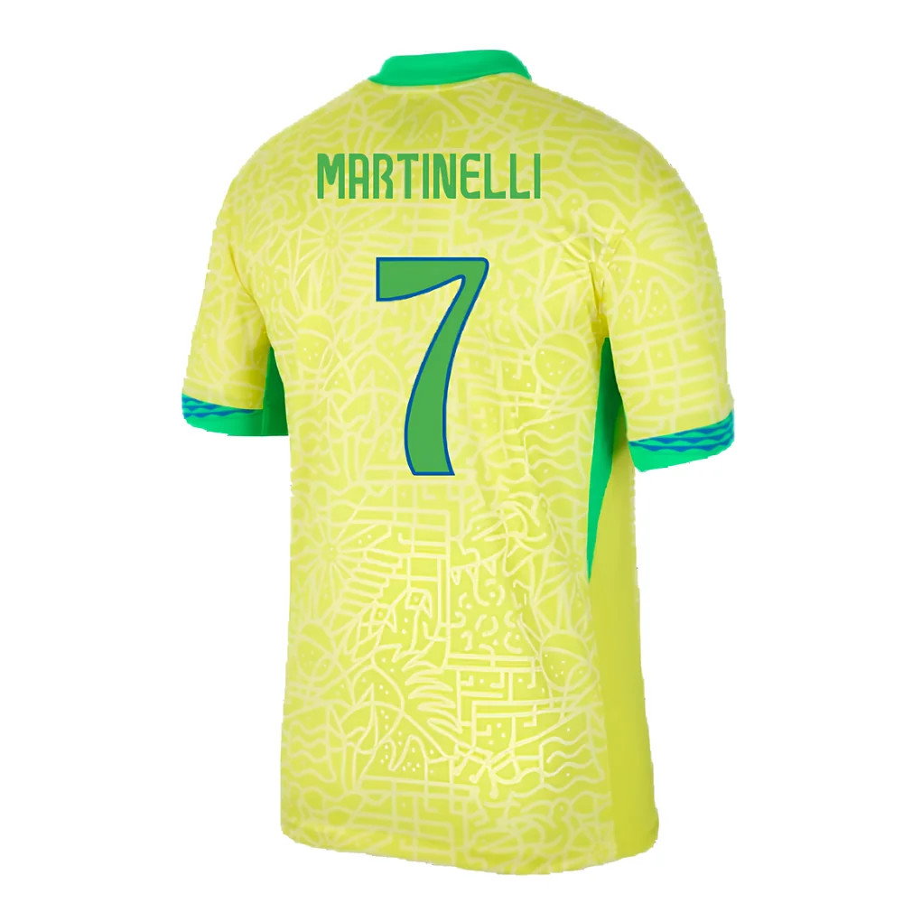 2024-2025 Brazil Home Shirt (Martinelli 7)_2