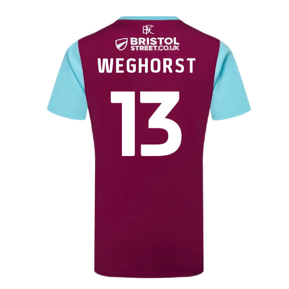 2024-2025 Burnley Home Shirt (Weghorst 13)_2