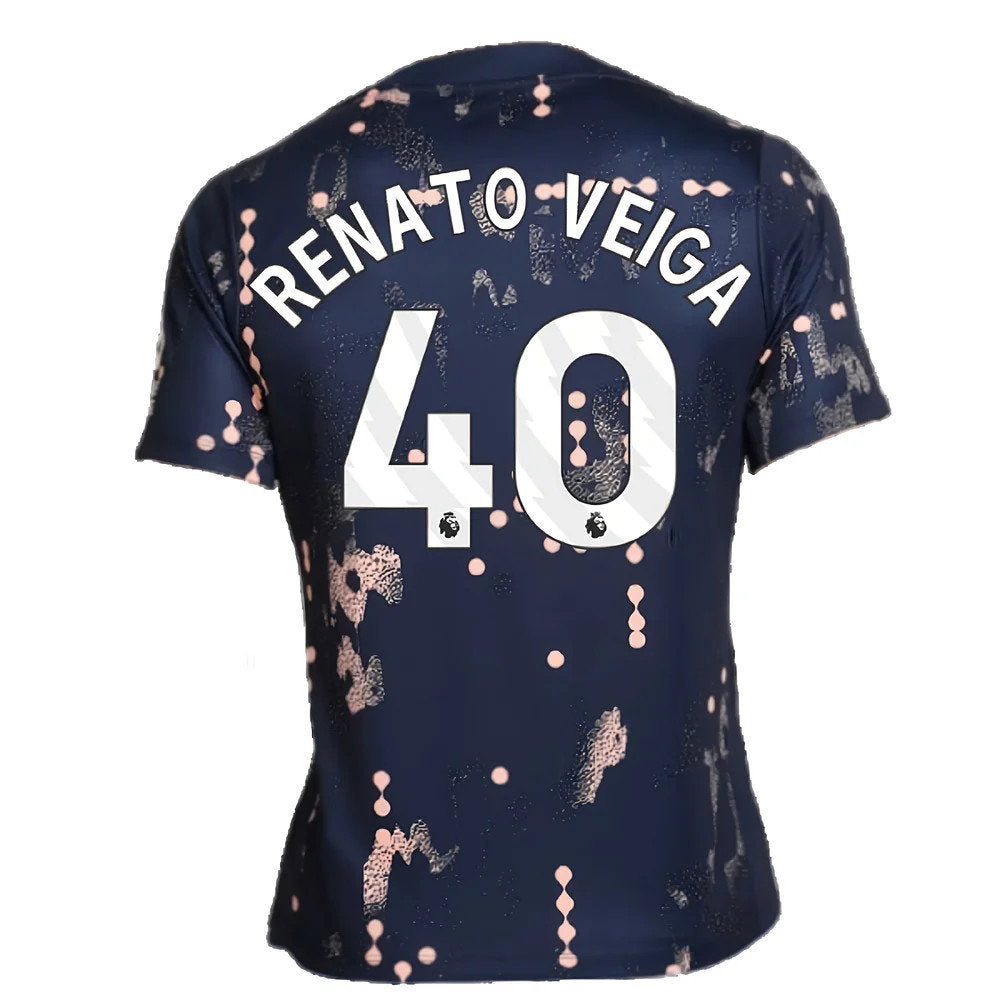 2024-2025 Chelsea Academy Pro Pre-Match Shirt (Obsidian) (Renato Veiga 40)_2