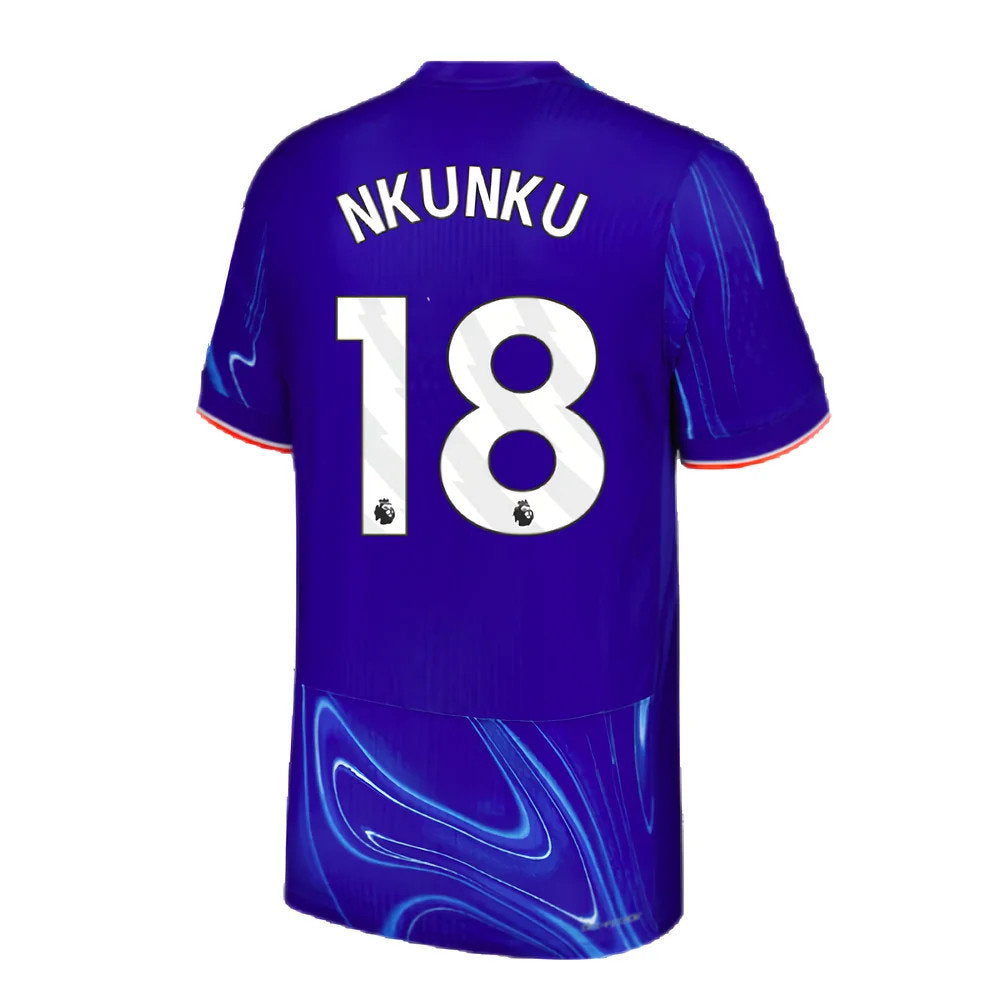 2024-2025 Chelsea Home Authentic Dri-Fit ADV Shirt (Nkunku 18)_2