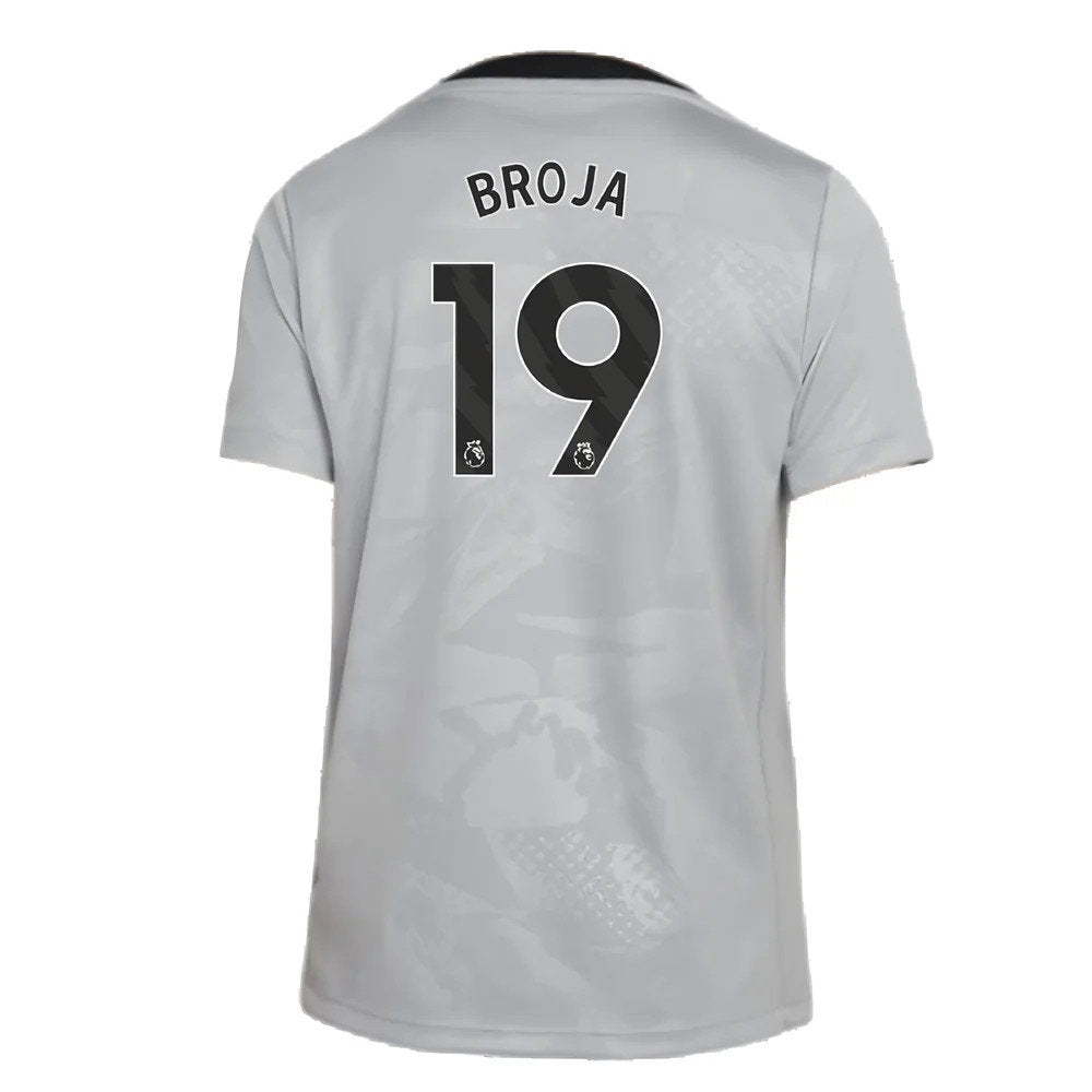 2024-2025 Chelsea Third Academy Pre-Match Shirt (Grey) - Kids (Broja 19)_2