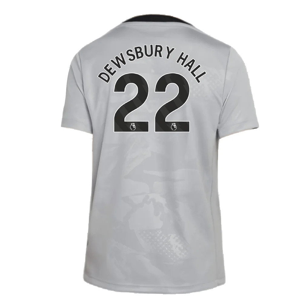2024-2025 Chelsea Third Academy Pre-Match Shirt (Grey) - Kids (Dewsbury Hall 22)_2