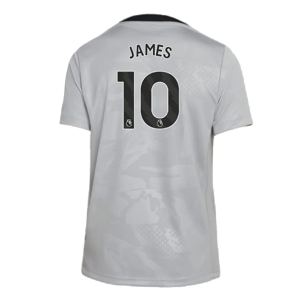 2024-2025 Chelsea Third Academy Pre-Match Shirt (Grey) - Kids (James 10)_2