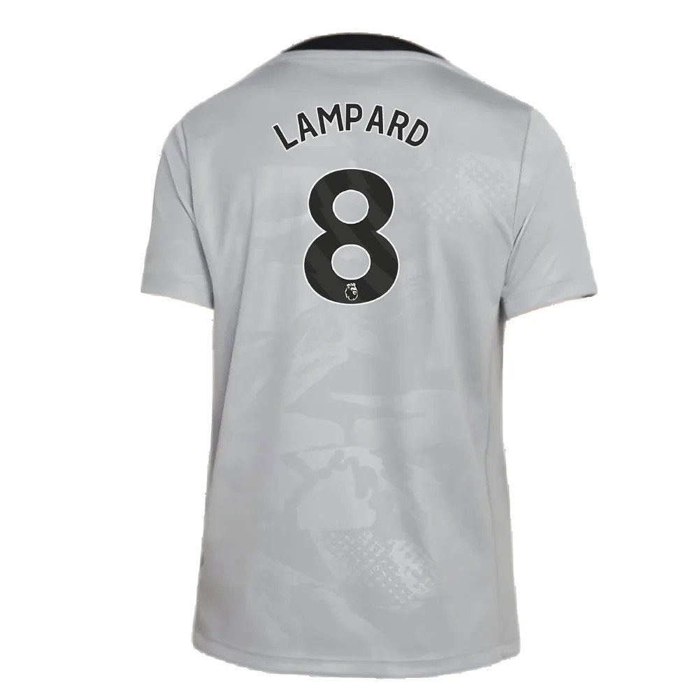 2024-2025 Chelsea Third Academy Pre-Match Shirt (Grey) - Kids (Lampard 8)_2