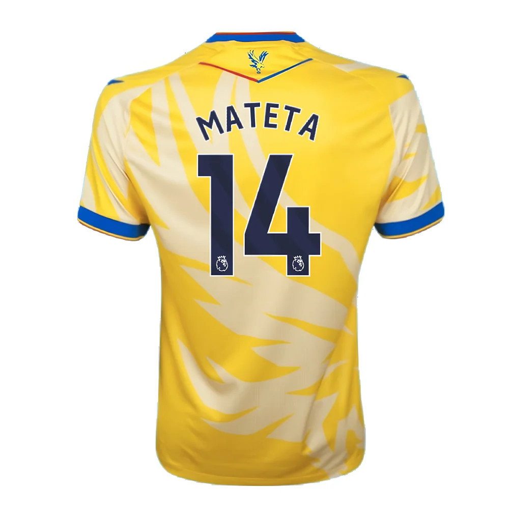 2024-2025 Crystal Palace Away Shirt (Mateta 14)_2