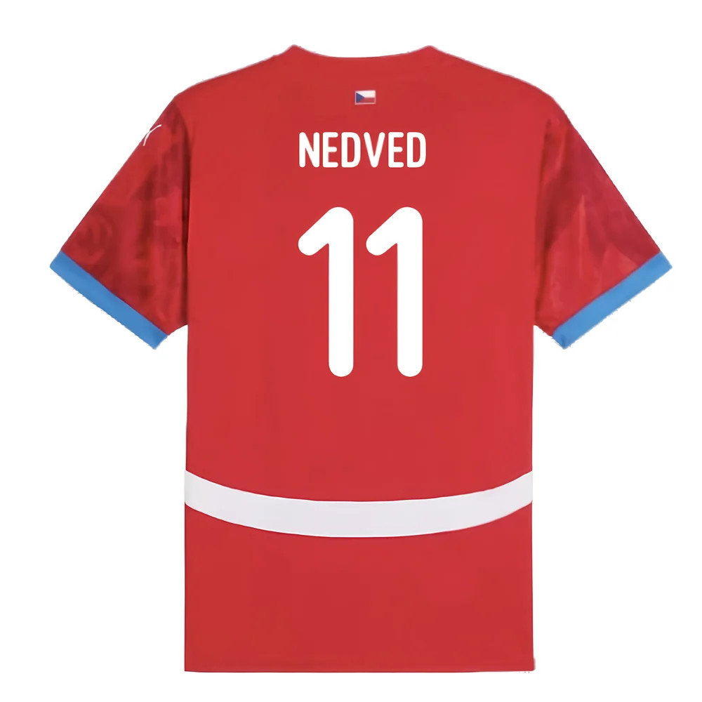 2024-2025 Czech Republic Home Shirt (Nedved 11)_2