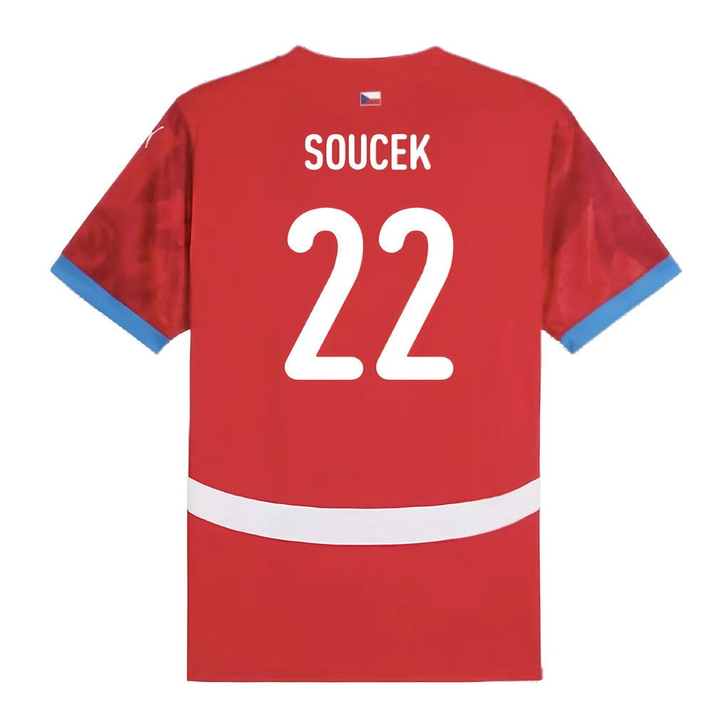 2024-2025 Czech Republic Home Shirt (Soucek 22)_2