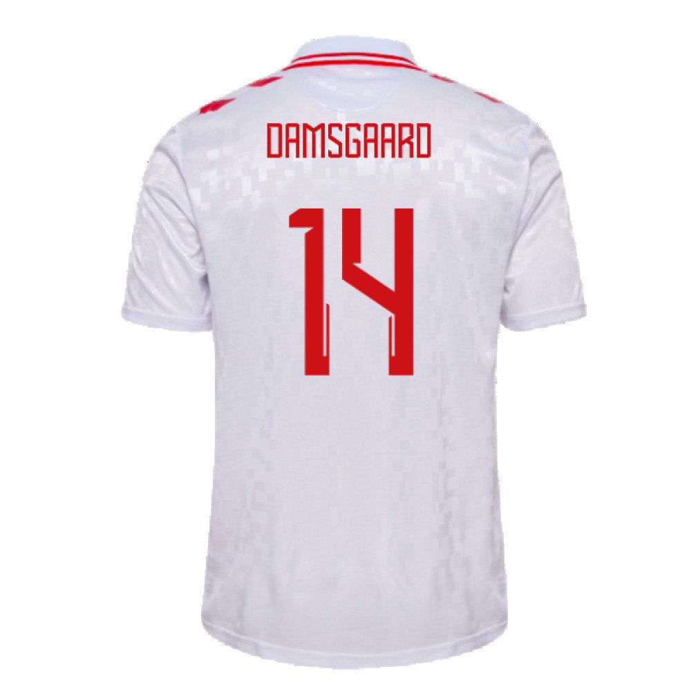2024-2025 Denmark Away Shirt (Damsgaard 14)_2