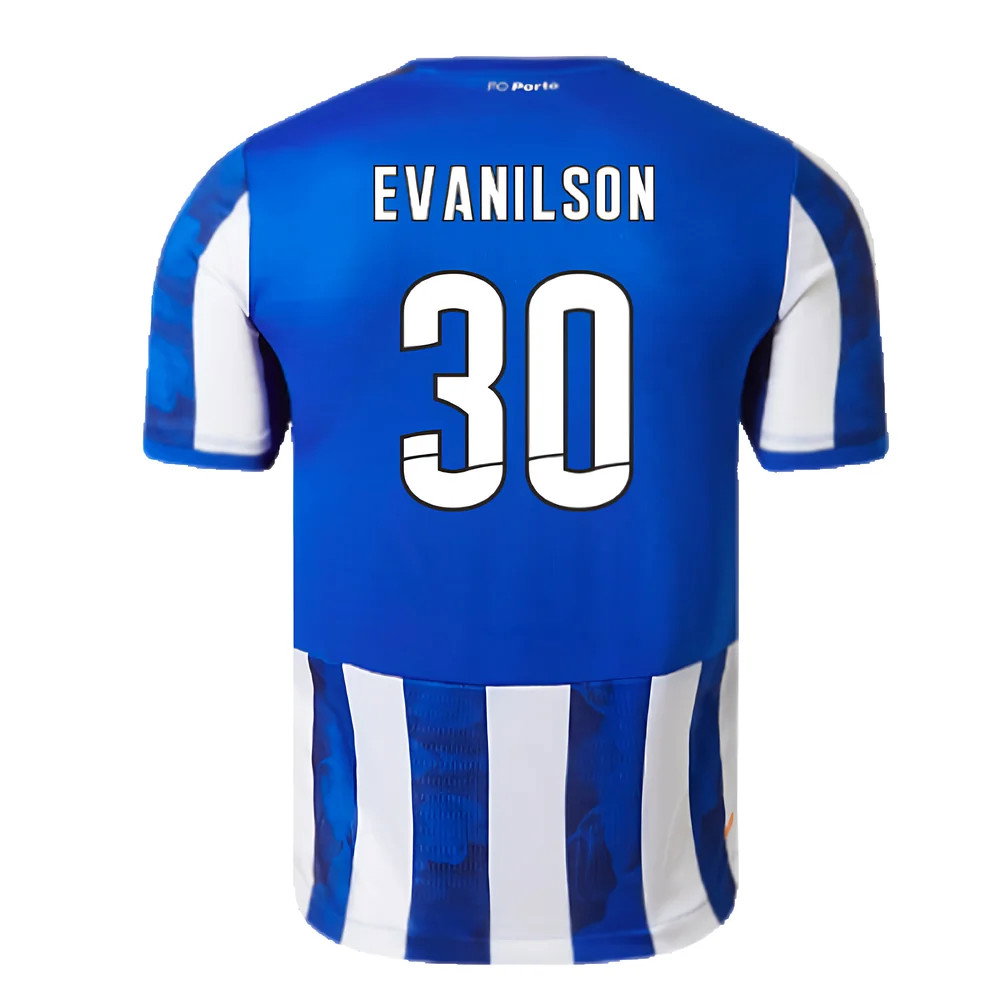 2024-2025 FC Porto Home Shirt (Kids) (Evanilson 30)_2